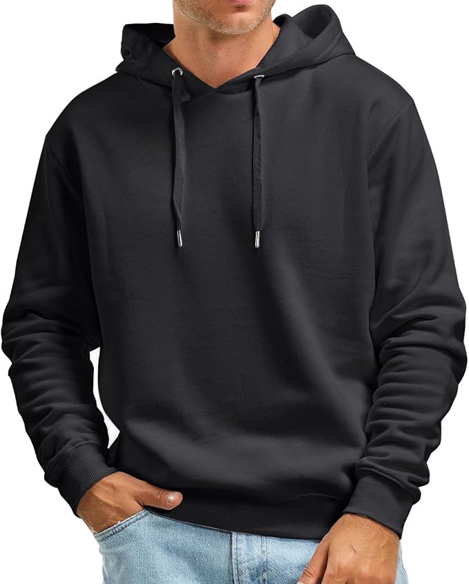 BAR CLOTHING ARTICLE # 3707 Mens Hoodie, Plush Pullover Hooded Sweatshirts.